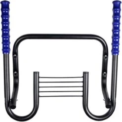 Merkloos Decopatent® Fiets Ophangsysteem Voor 2 Fietsen - Fietsenrek - Legplank Voor Helm - Fietshaak - Muurbeugel Fiets - Wandmontage -Fietsen Kortingswinkel 1198x1200 3