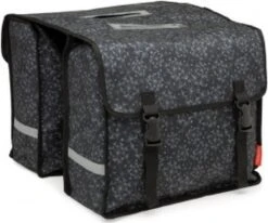 New Looxs Dubbele Fietstas Cameo Double Bag 30 Liter 37 X 12.5 X 33 Cm (2x) - Tara Black -Fietsen Kortingswinkel 1200x1000 2