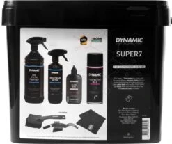 Dynamic Super 7 Fietsonderhoudsset | Bike Care Essentials 7-delig | Onderhoudsemmer Met Producten Voor Fietsverzorging | Planet-Friendly | Voor Racefiets, Mountainbike, Gravelbike, E-bike | Fiets Schoonmaken Als Een Pro -Fietsen Kortingswinkel 1200x1007