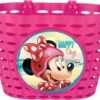 Marvel Disney Fietsmand Minnie Mouse Junior 20 Cm Roze