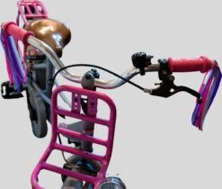 Entergoods® Fietsversiering Kinderfiets- Stuurslingers En Spaakkralen - Combi/Set - Fietsversiering Kinderen - Prinsessen Streamers Stuur + Spaakkralen Ster -Fietsen Kortingswinkel 1200x1021 4