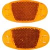 Dunlop Spaakreflectoren 7 Cm Oranje 2 Stuks