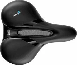 Selle Royal Respiro Soft Relaxed - Fietszadel - Unisex - Zwart -Fietsen Kortingswinkel 1200x1027 9