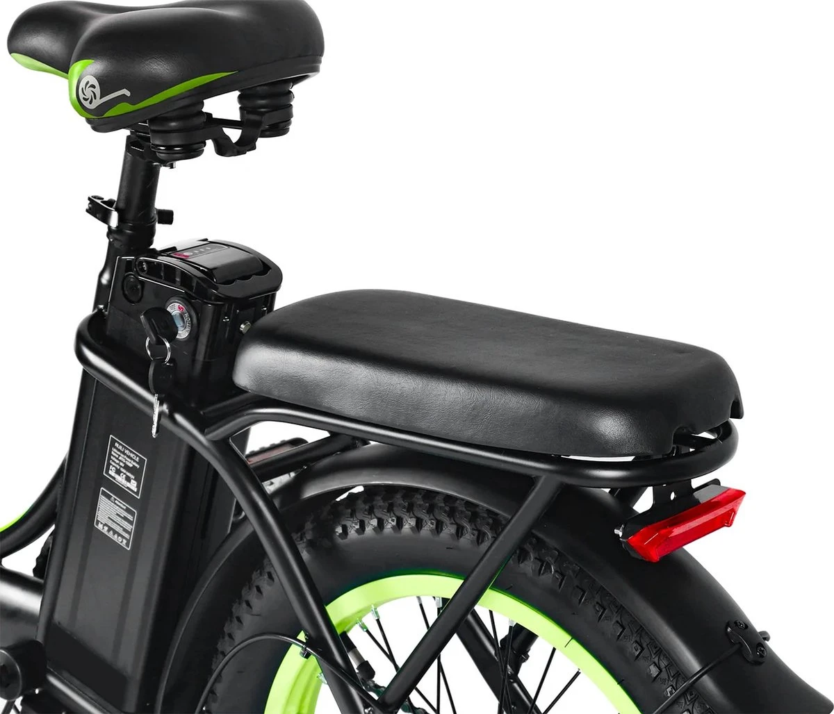 Merkloos Windgoo E20 Urban- Elektrische Fiets - E-bike - 20Inch - 12.5Ah - APP - Fat Tire - 7 Speed Shimano 14 Merkloos Windgoo E20 Urban- Elektrische Fiets - E-bike - 20Inch - 12.5Ah - APP - Fat Tire - 7 Speed Shimano - Afbeelding 14