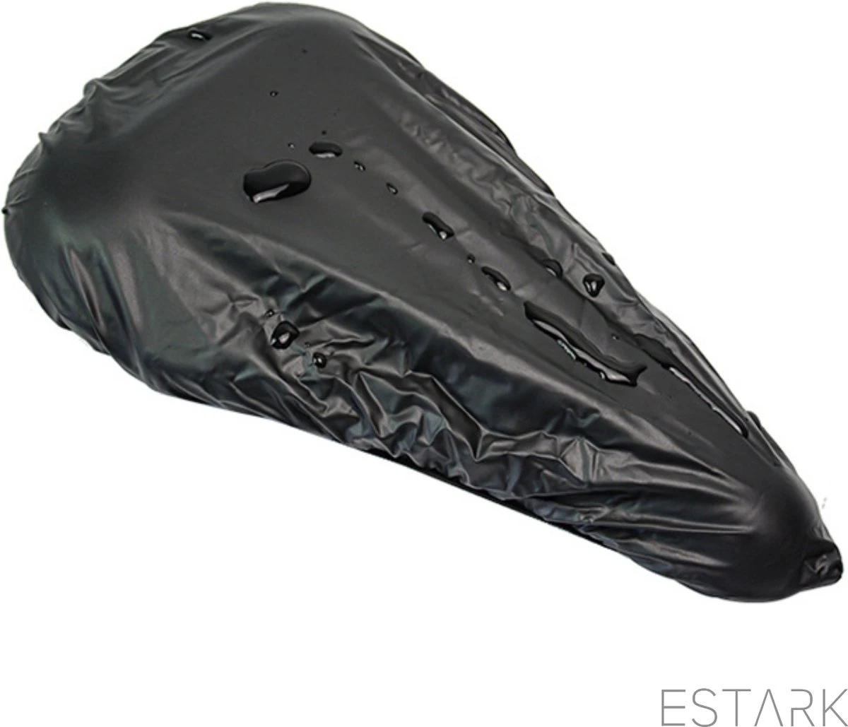 ESTARK® Zwarte Zadelhoes Waterdicht - Zadelhoezen Voor De Fiets - Zadel Cover - Zadel Zak - Hoes - Elastisch - Zwart 12 ESTARK® Zwarte Zadelhoes Waterdicht - Zadelhoezen Voor De Fiets - Zadel Cover - Zadel Zak - Hoes - Elastisch - Zwart - Afbeelding 12