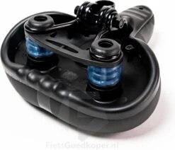 Voltano Pro Gel Fietszadel – Met Uitsparing – Zwart – Unisex - Inclusief Zadelstrop - Ergonomisch Gevormd - Elastomeer Vering -Fietsen Kortingswinkel 1200x1029 4