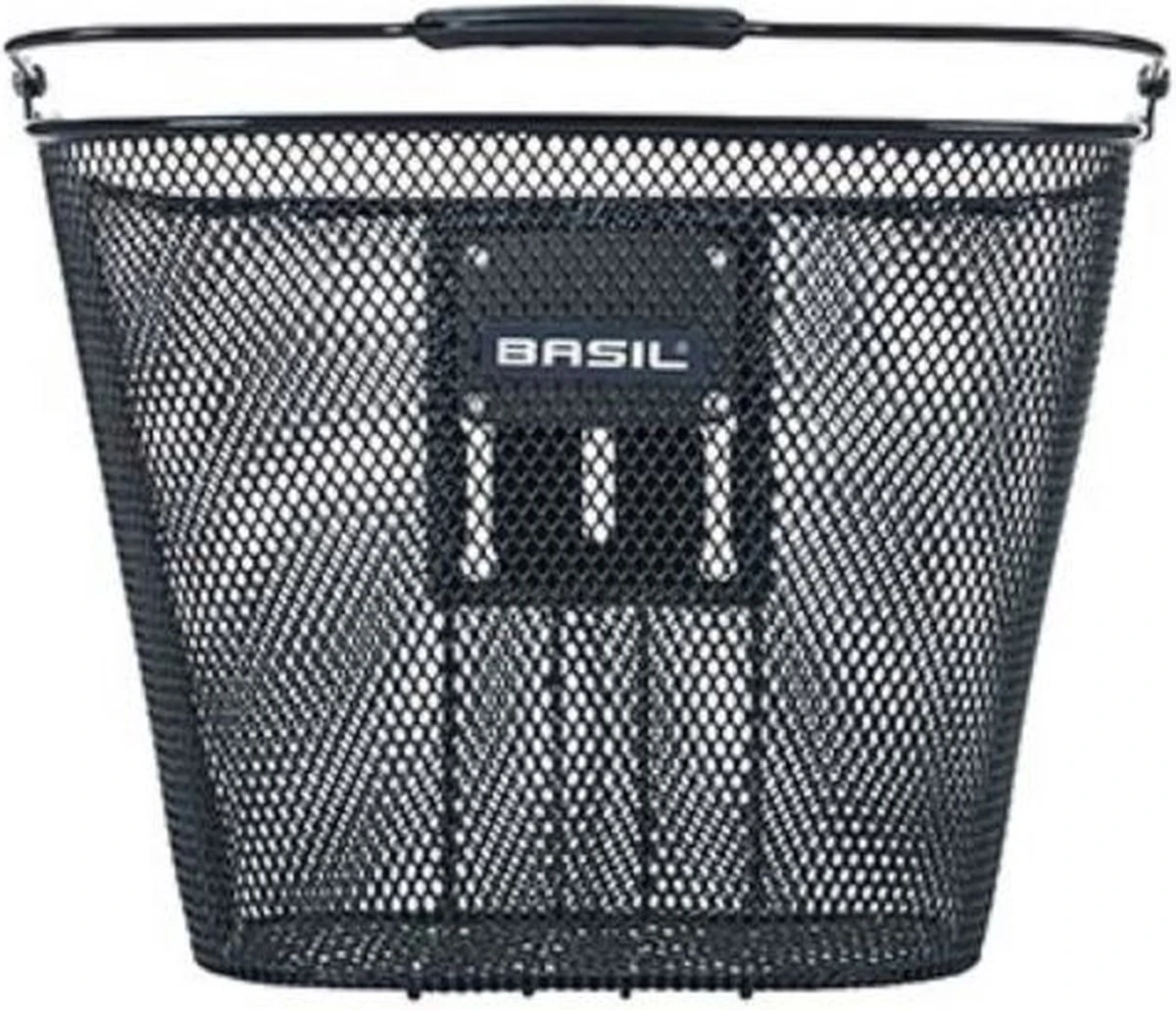 Basil Bremen BE - Fietsmand - Inclusief Systeem - Voorop - Zwart 3 Basil Bremen BE - Fietsmand - Inclusief Systeem - Voorop - Zwart - Afbeelding 3