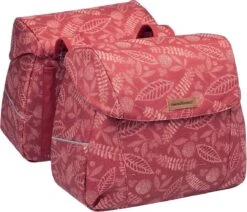 New Looxs Forest Joli Dubbele Fietstas - 37 Liter - Rood