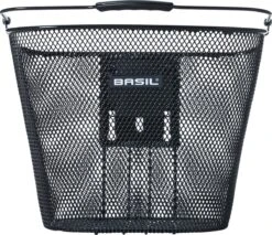 Basil Bremen KF Fietsmand - Voor - Inclusief Bevestigingssysteem - Zwart -Fietsen Kortingswinkel 1200x1035 2