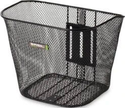 Basil Bremen Fietsmand - Voor - Staal - Inclusief Bevestigingssysteem - Zwart -Fietsen Kortingswinkel 1200x1041 1