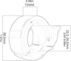 FSW-Products - Ring Fietsbel - Zwart - Aluminium - Racefiets - Fietsaccessoires -Fietsen Kortingswinkel 1200x1042 6