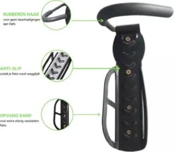 Merkloos Fiets Ophangsysteem -fietshaak- Muurbeugel Fiets- Ophangbeugel Fiets-Fietsbeugel Muur- Geschikt Voor Mountainbikes En Racefietsen- Max 30 Kg- Incl. Montagemateriaal Met Potlood- Geschikt Voor Stevige/gladde Muur 17 Merkloos Fiets Ophangsysteem -fietshaak- Muurbeugel Fiets- Ophangbeugel Fiets-Fietsbeugel Muur- Geschikt Voor Mountainbikes En Racefietsen- Max 30 Kg- Incl. Montagemateriaal Met Potlood- Geschikt Voor Stevige/gladde Muur -Fietsen Kortingswinkel 1200x1051 4