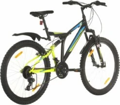 VidaXL Mountainbike 21 Versnellingen 26 Inch Wielen 49 Cm Zwart -Fietsen Kortingswinkel 1200x1056 1