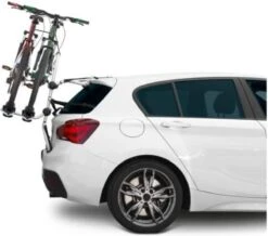 Fietsdrager Radius, Fietsenrek Achter - 2 Fietsen- (draagkracht 45kg TUV)- Achterklep- Elektrische Fiets -Fietsen Kortingswinkel 1200x1060