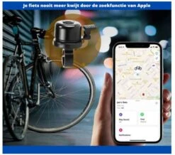 Fietsbel Voor Apple AirTag - AirTag Houder - AirTag Fiets - AirTag Hoesje - Incl. Schroevendraaier Voor Montage - Waterdicht -Fietsen Kortingswinkel 1200x1060 4