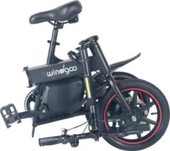 Windgoo B20 V2 - Smart E Bike - APP IOS Android - Elektrische Vouwfiets Zonder Gashandel - 250W - 14 Inch - 25 KM/H - Zwart -Fietsen Kortingswinkel 1200x1071 4