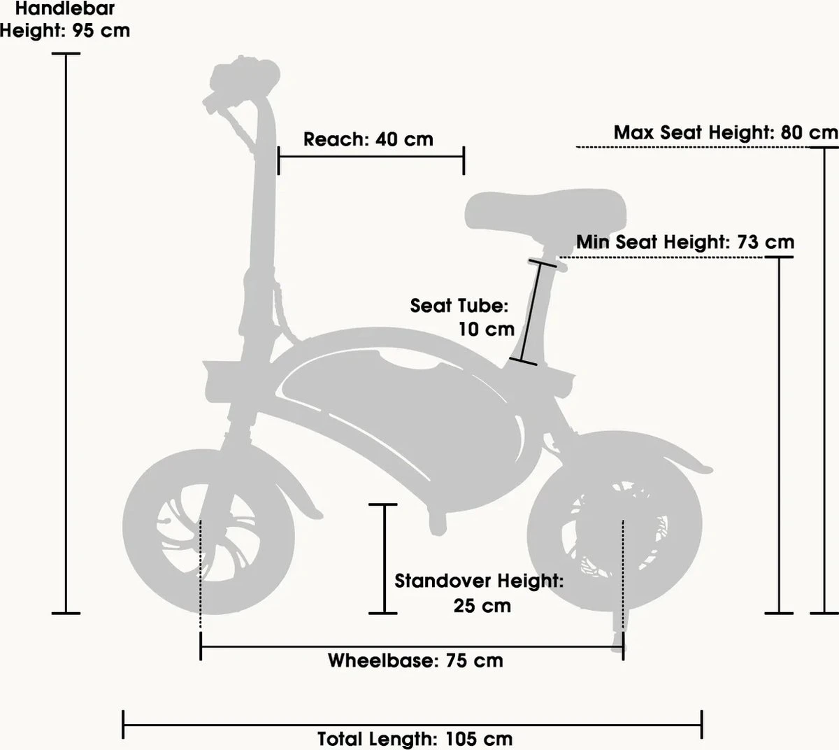Windgoo - B3 Elektrische Long-Range E-Bike Met Trappers - E-bike - 25Km / H - Wit 8 Windgoo - B3 Elektrische Long-Range E-Bike Met Trappers - E-bike - 25Km / H - Wit - Afbeelding 8