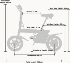 Windgoo B20 Elektrich Fiets E Bike Vouwfiets - Gashendel Versie 11 Windgoo B20 Elektrich Fiets E Bike Vouwfiets - Gashendel Versie -Fietsen Kortingswinkel 1200x1072 7