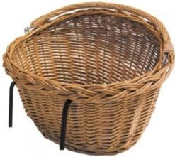 Fietsmand 33 Liter Rotan Bruin