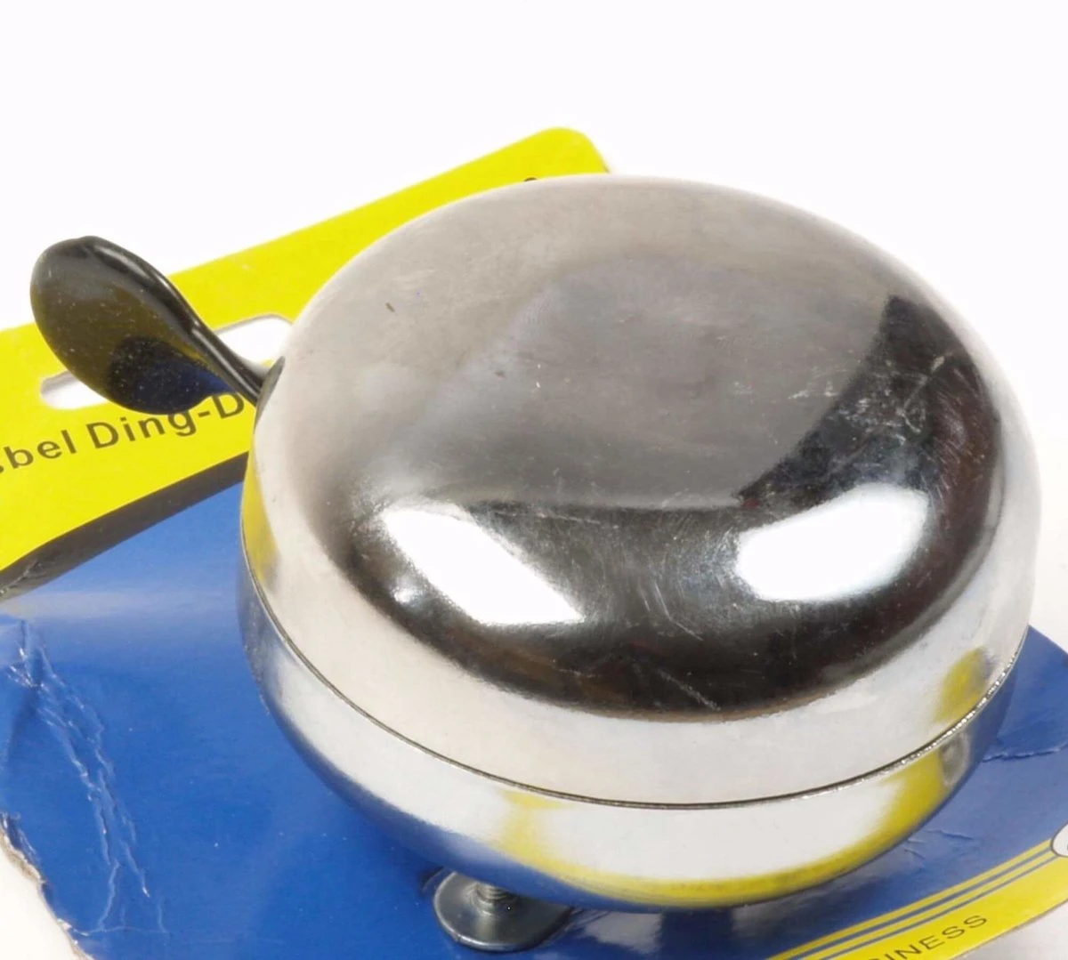 Benson Fietsbel - Ding-Dong - Groot - Ø 80 Mm. - Chroom 2 Benson Fietsbel - Ding-Dong - Groot - Ø 80 Mm. - Chroom - Afbeelding 2