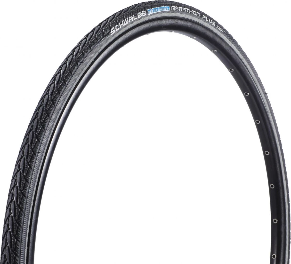 Schwalbe Buitenband - Marathon Plus - 28 Inch X 1.40 - Zwart Reflecterend 1 Schwalbe Buitenband - Marathon Plus - 28 Inch X 1.40 - Zwart Reflecterend