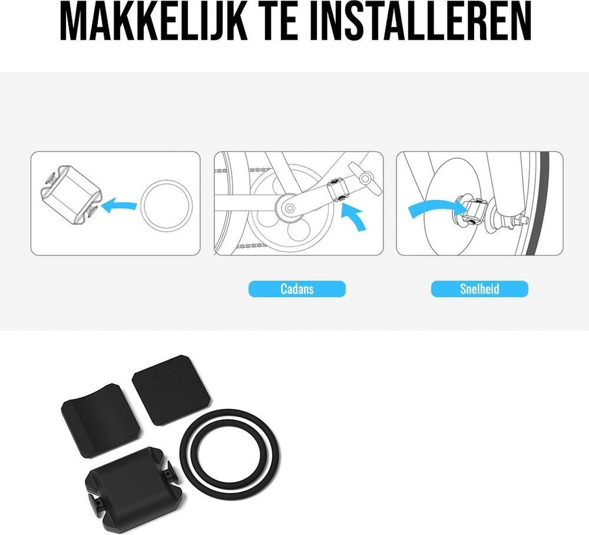 LHP BC200 Fietscomputer Draadloos 3-in-1 Bundel - Hartslagmeter Borstband - Cadanssensor - Kilometerteller GPS - 80+ Functies - 2.4 Inch LCD Scherm - Bluetooth & ANT+ 13 LHP BC200 Fietscomputer Draadloos 3-in-1 Bundel - Hartslagmeter Borstband - Cadanssensor - Kilometerteller GPS - 80+ Functies - 2.4 Inch LCD Scherm - Bluetooth & ANT+ - Afbeelding 13