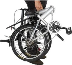 Wheelerz.nl Vouwfiets 20 Inch - 6 Speed Shimano - Zilver -Fietsen Kortingswinkel 1200x1093 3