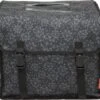 New Looxs Dubbele Fietstas Cameo Double Bag 30 Liter 37 X 12.5 X 33 Cm (2x) - Tara Black