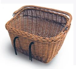 Basil Dublin Fietsmand - Voor Of Achter - Inclusief Haken - Bruin