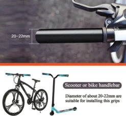 Suotu Stuntstep Handvatten - Grips - Universal - Ergonomic Mountain Step Grip Set - Handvatovertrek Voor Fietsgrepen -Fietsen Kortingswinkel 1200x1096 9