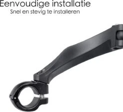 Merkloos Fietsspiegel Ebike Universeel - Zwart - Linker Spiegel - Verstelbaar - Universele Fietsspiegel - Fietsspiegel Op Stuur - Links - Fietsspiegel Achteruitkijk Spiegel - Fietsspiegels Electrische Fiets -Fietsen Kortingswinkel 1200x1098 8