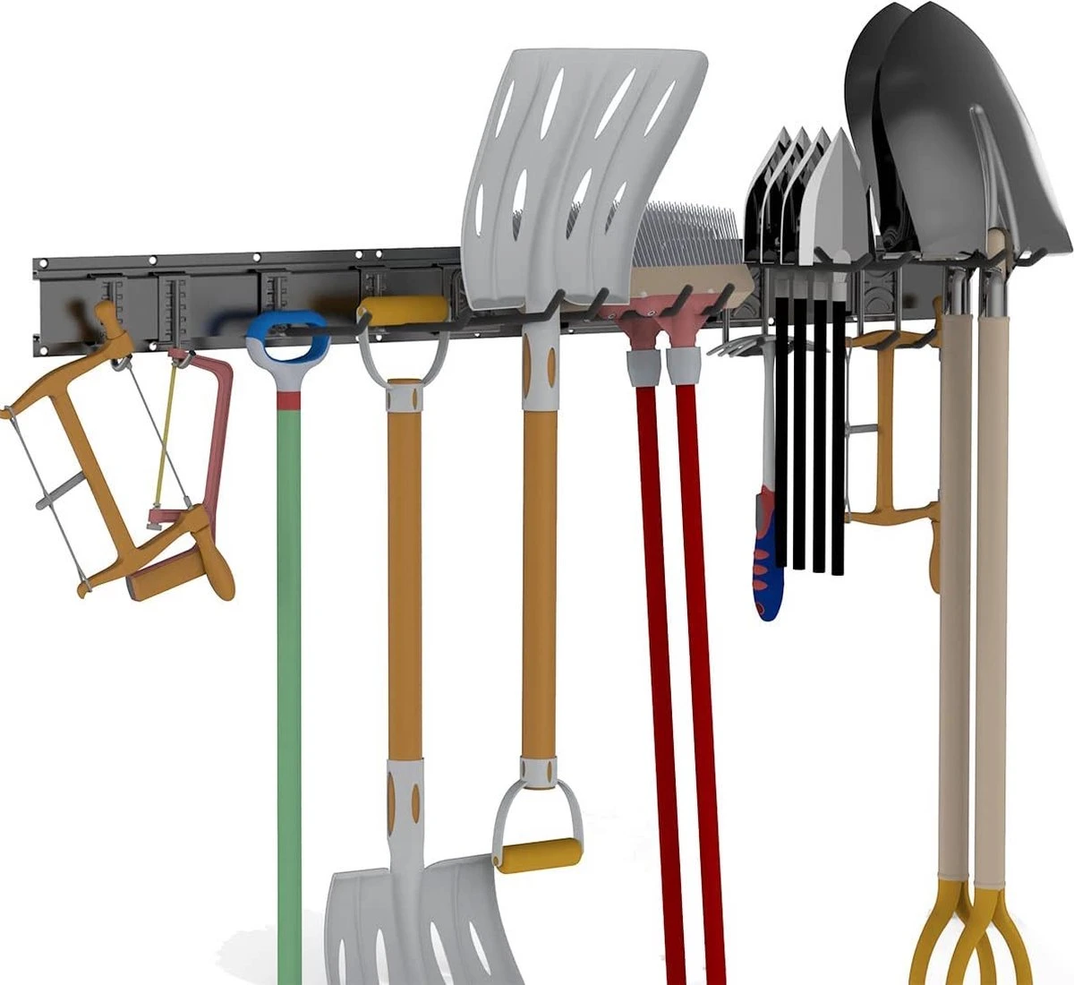 SODEAL Fiets Ophangsysteem - Gereedschapshouder - Fietshaak - Fiets Ophangbeugel - Muurbeugel Fiets - Fietsenrek - Fietsbeugel 2 SODEAL Fiets Ophangsysteem - Gereedschapshouder - Fietshaak - Fiets Ophangbeugel - Muurbeugel Fiets - Fietsenrek - Fietsbeugel - Afbeelding 2