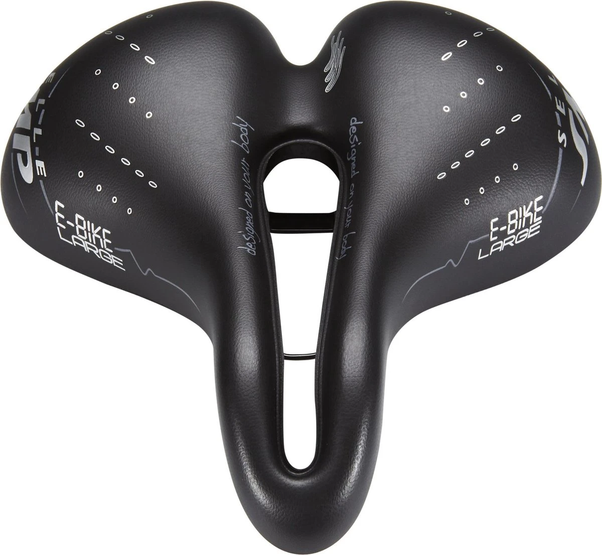 Selle SMP Tour E-Bike - Fietszadel - Large - Zwart 4 Selle SMP Tour E-Bike - Fietszadel - Large - Zwart - Afbeelding 4