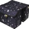 Basil Stardust Dubbele Fietstas - Paars - 20 Liter