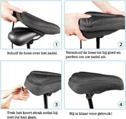 VoordeelShop Fiets Zadelhoes Met Extra Zachte Gel En Gleuf Universeel - Gel Zadelhoes Voor Racefiets/mountainbike En Normale Fietsen - Comfortabel Fietsen - Fiets Accessoires -Fietsen Kortingswinkel 1200x1127 2