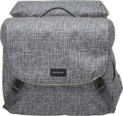 New Looxs Ivy Mondi Joy Dubbele Fietstas - 38 Liter - Grijs 17 New Looxs Ivy Mondi Joy Dubbele Fietstas - 38 Liter - Grijs -Fietsen Kortingswinkel 1200x1127