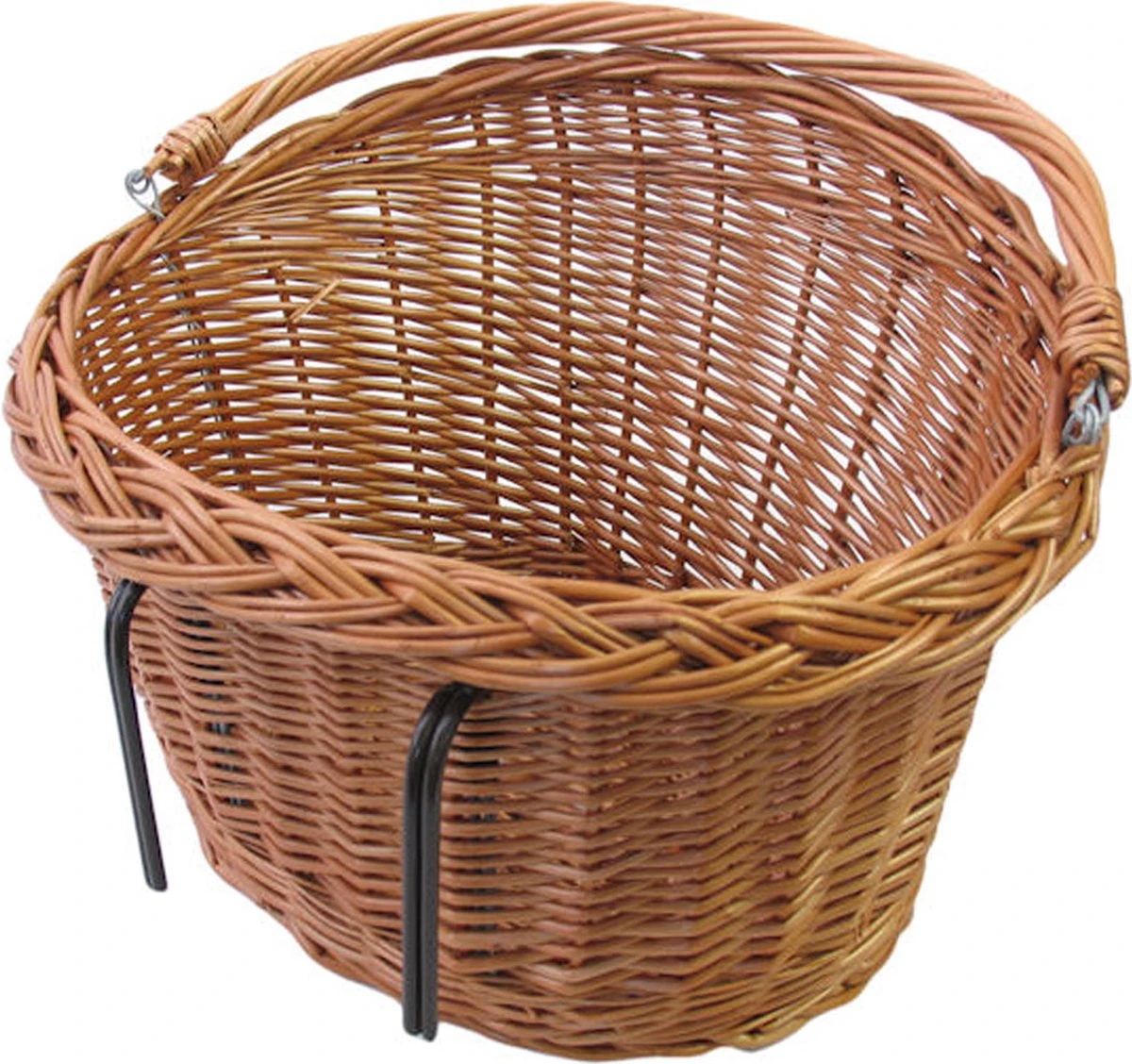 Basil Detroit Fietsmand - Voor Of Achter - Inclusief Haken - Bruin 5 Basil Detroit Fietsmand - Voor Of Achter - Inclusief Haken - Bruin - Afbeelding 5