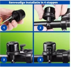 Fietsbel Voor Apple AirTag - AirTag Houder - AirTag Fiets - AirTag Hoesje - Incl. Schroevendraaier Voor Montage - Waterdicht -Fietsen Kortingswinkel 1200x1128 5