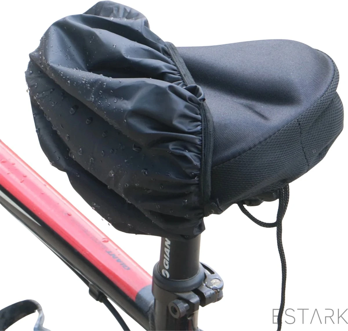 ESTARK® Zwarte Zadelhoes Waterdicht - Zadelhoezen Voor De Fiets - Zadel Cover - Zadel Zak - Hoes - Elastisch - Zwart 7 ESTARK® Zwarte Zadelhoes Waterdicht - Zadelhoezen Voor De Fiets - Zadel Cover - Zadel Zak - Hoes - Elastisch - Zwart - Afbeelding 7