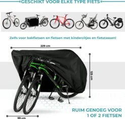 Aomni Universele Fietshoes - Voor 1 Fiets Of 2 Fietsen - Waterdicht En Ultra Sterk - Incl. Opbergzak 13 Aomni Universele Fietshoes - Voor 1 Fiets Of 2 Fietsen - Waterdicht En Ultra Sterk - Incl. Opbergzak -Fietsen Kortingswinkel 1200x1144 1