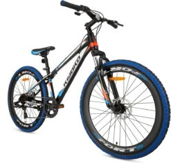 Supersuper Kiyoko Kinder Mountainbike - 7 Versnellingen - 26 Inch - Jongens - Zwart/Blauw -Fietsen Kortingswinkel 1200x1148 3