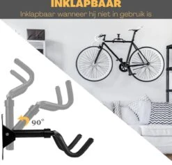 W&Z WallMount Fietsdrager - Ophangbeugel - Muurbeugel Fiets - Fietsbeugel - Opbergbeugel - Ophangsysteem - 2 Stuks 19 W&Z WallMount Fietsdrager - Ophangbeugel - Muurbeugel Fiets - Fietsbeugel - Opbergbeugel - Ophangsysteem - 2 Stuks -Fietsen Kortingswinkel 1200x1152