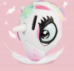 Merkloos Helm - Verstelbaar - 49 Tot 55 Cm -Eenhoorn - Unicorn - Fietsbescherming - Fietshelm - Kinderen - Meisjes - Jongens - Unisex - Valbescherming - Lichaamsbescherming - Skate Helm - Skeeleren - Fietsen - Hoofdbescherming -Fietsen Kortingswinkel 1200x1152 5