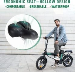 HITWAY Elektrische Fiets Met 36V 7.5Ah Verwijderbare Batterij, Bereik Tot 75 Km Lange Afstand Elektrische Fiets 16 Inch, 250W Achtermotor E-Citybike Holland Bike -Fietsen Kortingswinkel 1200x1153 11