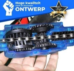 Merkloos Fietsketting Reiniger - Ketting Schoonmaken - Kettingborstel - Fiets Schoonmaak Set - Ontvetter Fiets - Kettingreiniger - Fietsketting Smeermiddel - Fiets Accessoires - Fietsgereedschap - Cadeau Voor Man -Vrouwen- Sinterklaas Cadeautjes -Fietsen Kortingswinkel 1200x1153 4