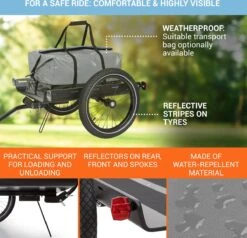 Cargo Bull Travel Aanhangwagen 40kg Fietsaanhanger Zwart/hout 9 Cargo Bull Travel Aanhangwagen 40kg Fietsaanhanger Zwart/hout -Fietsen Kortingswinkel 1200x1158 3