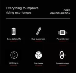 OUXI - V5 - 16 Inch - Elektrische Fiets - E Bike - Elektrische Vouwfiets - APP IOS/ Android - 500W Motor - 15Ah Lithuim Ion Batterij - Zwart -Fietsen Kortingswinkel 1200x1158 6