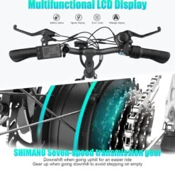 Hitway Elektrische Fiets | E-bike Damesfiets | 26 Inch | 250W Motor | Wit -Fietsen Kortingswinkel 1200x1158 9