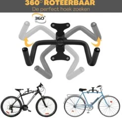 W&Z WallMount Fietsdrager - Ophangbeugel - Muurbeugel Fiets - Fietsbeugel - Opbergbeugel - Ophangsysteem - 2 Stuks 12 W&Z WallMount Fietsdrager - Ophangbeugel - Muurbeugel Fiets - Fietsbeugel - Opbergbeugel - Ophangsysteem - 2 Stuks -Fietsen Kortingswinkel 1200x1163