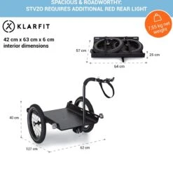 Cargo Bull Travel Aanhangwagen 40kg Fietsaanhanger Zwart/hout 12 Cargo Bull Travel Aanhangwagen 40kg Fietsaanhanger Zwart/hout -Fietsen Kortingswinkel 1200x1171 8